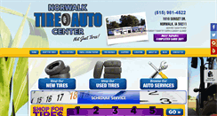 Desktop Screenshot of norwalktirecenter.com